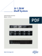 Cordex 48-1.2kW Rectifier Shelf System: Technical Guide: 010-619-J0 Effective: 10/2018