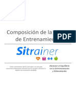 Composicion de La Sesión de Entrenamiento PDF