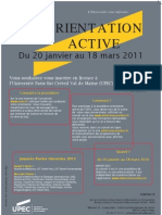 Affiche Orientation Active 2011