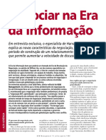 Artigo 04 - Entrevista - Negociar Na Era Da Informação