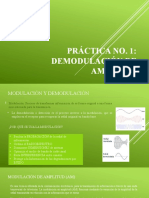 Modulación de Amplitud y Análisis Del Espectro