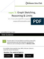 Topic 5:: Graph Sketching, Reasoning & Limits