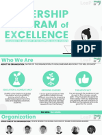 Share Leadership Program of Excellence Primer