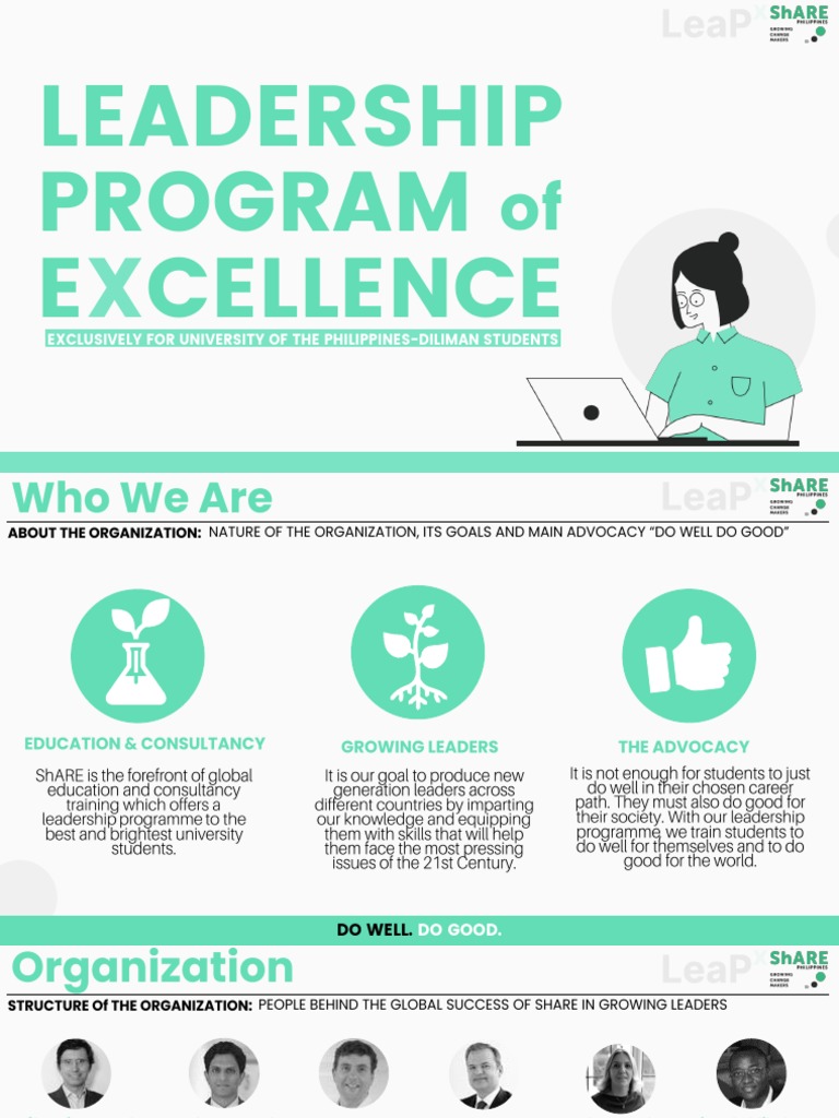 UP Diliman Leadership Program Overview | PDF | Teaching | Behavior ...