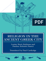 Louise Bruit Zaidman, Pauline Schmitt Pantel - Religion in The Ancient Greek City-Cambridge University Press (1993) PDF