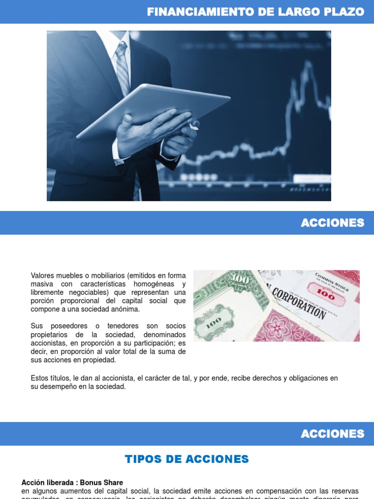 Financiamiento de Largo Plazo | PDF | Arrendamiento | Compartir (Finanzas)
