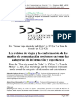 Gallegos & Otazo (2019)_Los relatos de viajes y la conformación de los medios de comunicación modernos en torno las categorías de información y espectáculo