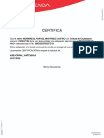 Certificado