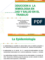 Introduccion A La Epidemiologia en Salud Ocupacional
