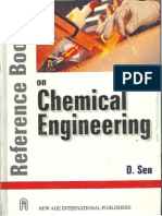 Reference Book On Chemical Engineering V.I - D. Sen - 1 Ed (Libro Ingles)