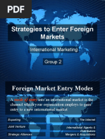 Download Strategies to Enter Foreign Markets 1 by Ritika Mantri SN47402247 doc pdf