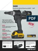 Remachadora Bateria PB3400 PDF