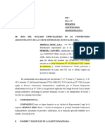 Demanda de nulidad de resolución que impuso sanción de inhabilitación