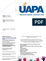 Derecho Constitucional y Sus Procedimientos Tarea V