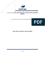 1° Trabalho - EGI - Capacitores - Relatório