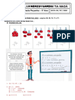 GABARITO MATEMATICA 06-07 5º ano - 2º BIMESTRE