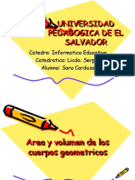 Universidad Pedagogica de El Salvador - Sara Cardoza