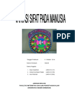 Laporan Variasi Sifat Manusia