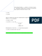 Ejercicio 2 Álgebra, Trigonométrica