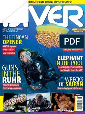Diver - June 2020 UK PDF, PDF, Scuba Diving