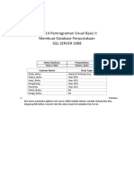 Quiz 14 Membuat Database Perpustakaan Ilham Safril A 19402003 SI-XK41-19