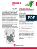 Bowel Cancer Australia - Stoma Reversal Factsheet - Final