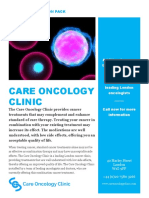 Care Oncology Clinic: Patient Information Pack