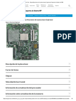 Desktops HP All-in-One - Especificaciones de La Placa Base (Capirona) - Soporte Al Cliente de HP®