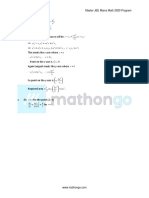 AOD Sheet 1 Mathongo Solutions