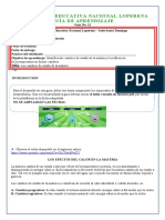 GUÍA Los Cambios de Estado de La Materia GRADO QUINTO AÑO 2020