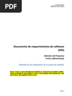 DOC-06 Documento de Requerimientos de Software (ERS)