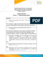 Investigación en Ciencias Sociales: Preguntas generadoras