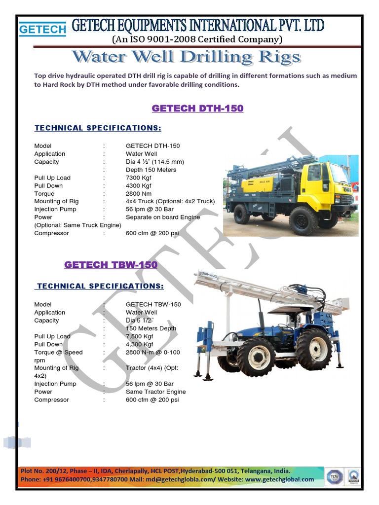 Catalogue PDF | PDF | Drilling Rig | Vehicles