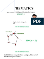 Calculating Areas and Angles Using Heron's Formula