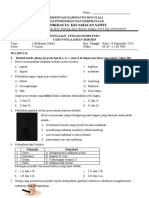 Soal PTS Kelas V Tema 3