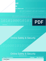 Empowerment Technologies: Online Safety and Security, Ethics and Netiquettes