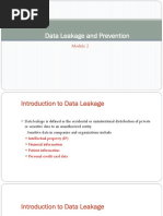 Data Leakage and Prevention