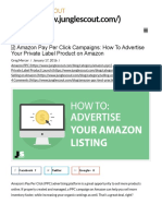 Amazon Pay Per Click Campaigns - How To Advertise Your Private Label Product On Amazon - Jungle Scout - Amazon Product Research Made Easy