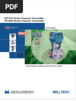 WT1151 2000 Pressure Transmitter PDF