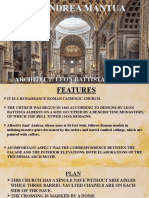 St. Andrea Mantua: Architect: Leon Battista Alberti