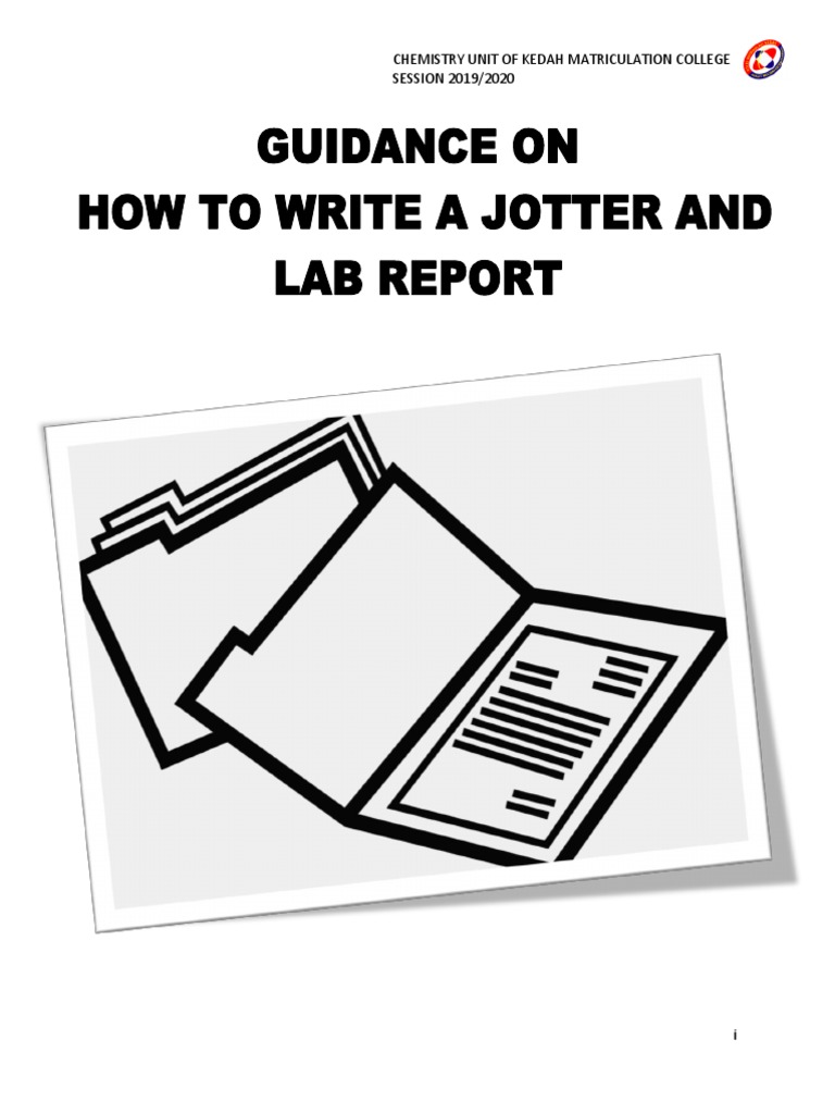 example chemistry lab report matriculation