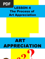 Lecture 4. Process of Art Appreciation