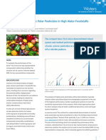 AN - Determination of Anionic Pesticide in High Water Foodstuff