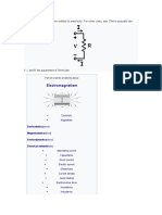 Electromagnetism: This Article Is About The Law Related To Electricity. For Other Uses, See