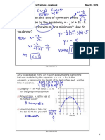 10.10 Quad Functions Word Problems