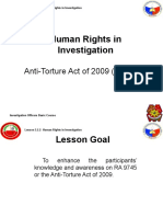 Anti-Torture Act of 2009 RA 9745