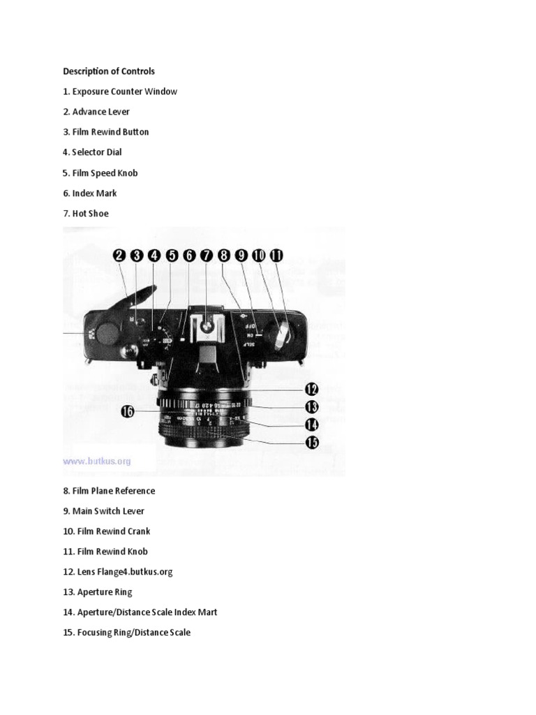 Cosina CS-2 camera instruction manual, user manual, PDF instruction manual