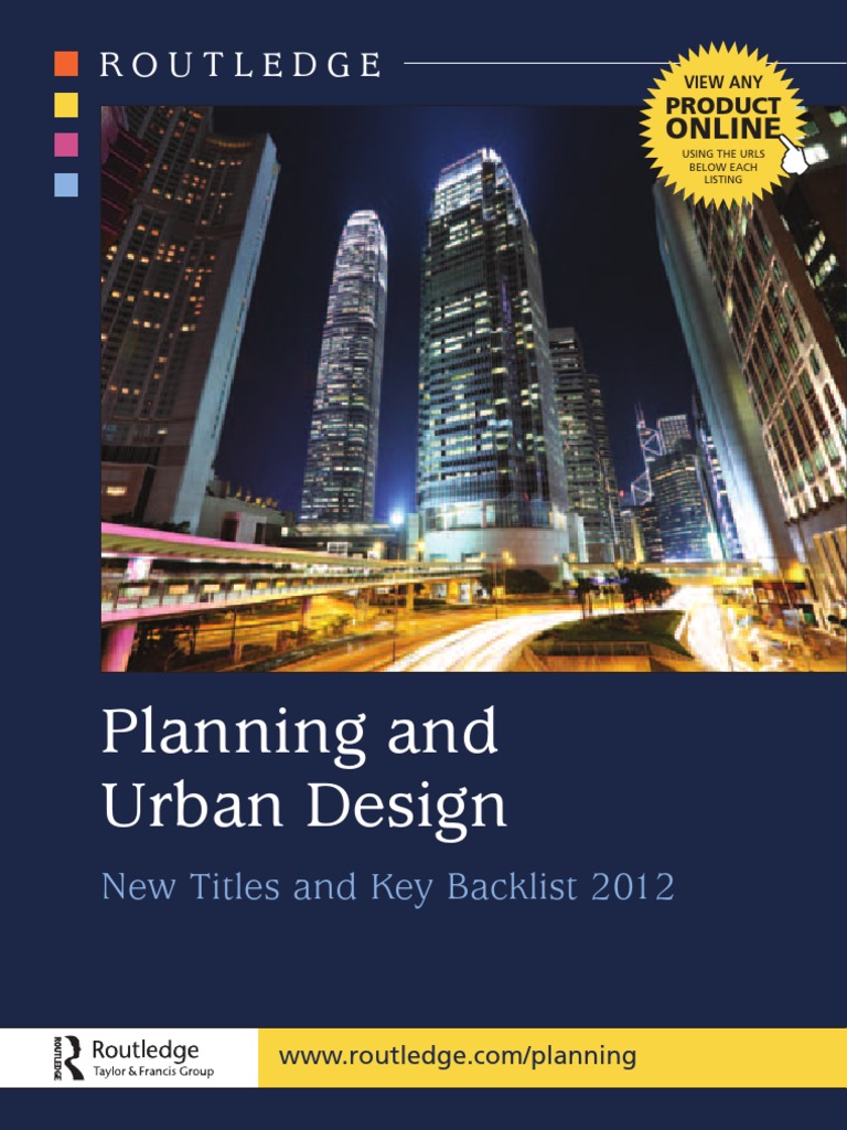 Planning and Urban Design: Routledge | PDF | Urban Design | Narrative