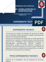 El Expediente Tecnico