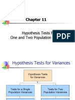 Inference About Population Variance